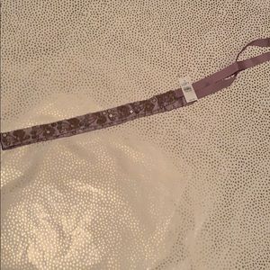 Satin embedded Loft belt